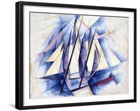 Sailing Boats, 1919-Charles Demuth-Framed Giclee Print