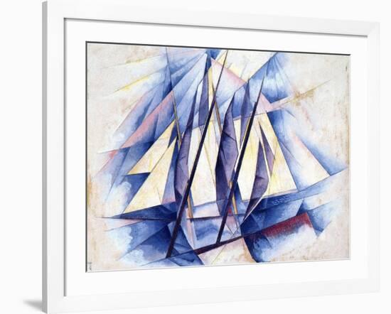 Sailing Boats, 1919-Charles Demuth-Framed Giclee Print