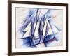 Sailing Boats, 1919-Charles Demuth-Framed Giclee Print