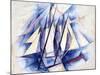 Sailing Boats, 1919-Charles Demuth-Mounted Giclee Print