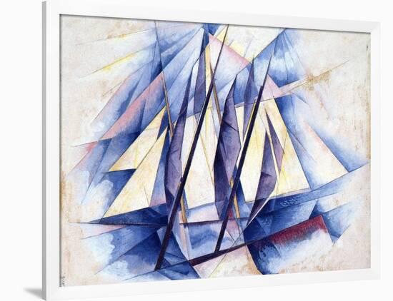 Sailing Boats, 1919-Charles Demuth-Framed Giclee Print