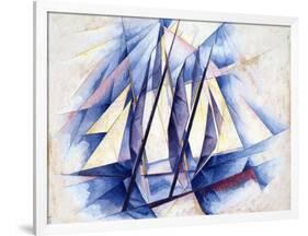 Sailing Boats, 1919-Charles Demuth-Framed Giclee Print