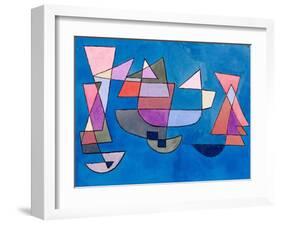 Sailing Boats, 1927-Paul Klee-Framed Art Print