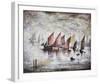 Sailing Boats, 1930-Laurence Stephen Lowry-Framed Giclee Print