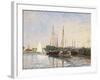 Sailing Boats at Argenteuil-Claude Monet-Framed Art Print