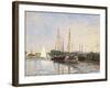 Sailing Boats at Argenteuil-Claude Monet-Framed Art Print