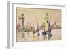 Sailing Boats at Les Sables-D'Olonne-Paul Signac-Framed Giclee Print