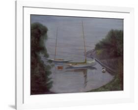 Sailing Boats by Harald Oscar Sohlberg-Harald Oscar Sohlberg-Framed Giclee Print