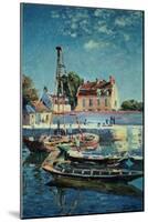 Sailing Boats, C.1885-Alfred Sisley-Mounted Giclee Print