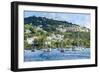 Sailing boats in Cruz Bay, St. John, Virgin Islands National Park, US Virgin Islands, West Indies,-Michael Runkel-Framed Photographic Print