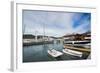 Sailing Boats in the Falmouth Harbour-Michael Runkel-Framed Photographic Print