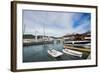 Sailing Boats in the Falmouth Harbour-Michael Runkel-Framed Photographic Print