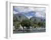 Sailing Boats in the Harbour of Lahaina, an Old Whaling Station, West Coast, Hawaii-Tony Waltham-Framed Photographic Print