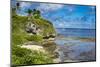 Sailing boats in the harbour of Niue, South Pacific, Pacific-Michael Runkel-Mounted Photographic Print