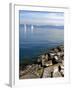 Sailing Boats, Lac Leman, Evian-Les Bains, Haute-Savoie, France, Europe-Richardson Peter-Framed Photographic Print