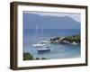 Sailing Boats, Meganisi, Ionian Islands, Greek Islands, Greece, Europe-Robert Harding-Framed Photographic Print