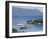 Sailing Boats, Meganisi, Ionian Islands, Greek Islands, Greece, Europe-Robert Harding-Framed Photographic Print