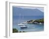 Sailing Boats, Meganisi, Ionian Islands, Greek Islands, Greece, Europe-Robert Harding-Framed Photographic Print