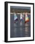 Sailing Boats On Exe Estuary England-Charles Bowman-Framed Photographic Print