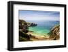 Sailing boats seen from La Coupee, Sark Island, Channel Islands, United Kingdom-Photo Escapes-Framed Photographic Print