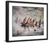 Sailing Boats-Laurence Stephen Lowry-Framed Art Print