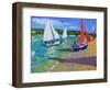 Sailing Boats-Andrew Macara-Framed Giclee Print