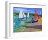 Sailing Boats-Andrew Macara-Framed Giclee Print