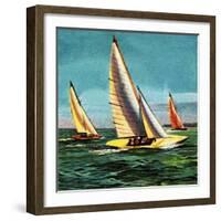 Sailing Boats-McConnell-Framed Giclee Print