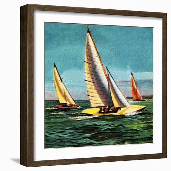 Sailing Boats-McConnell-Framed Giclee Print