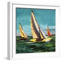 Sailing Boats-McConnell-Framed Giclee Print