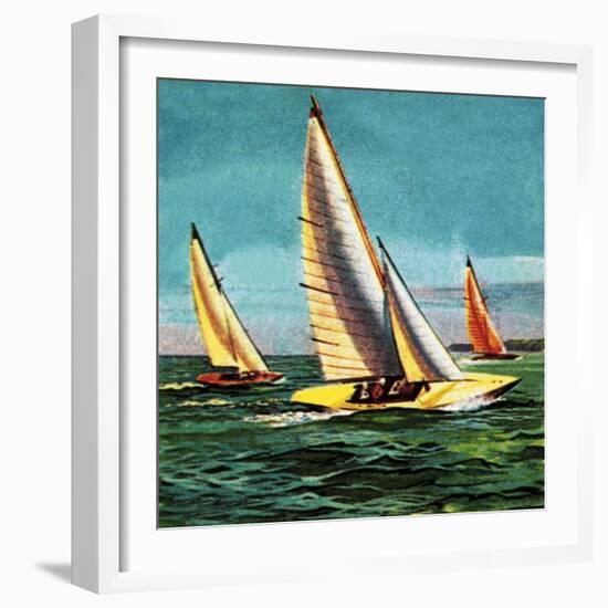 Sailing Boats-McConnell-Framed Giclee Print