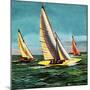 Sailing Boats-McConnell-Mounted Giclee Print