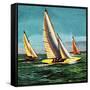 Sailing Boats-McConnell-Framed Stretched Canvas