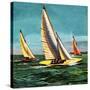 Sailing Boats-McConnell-Stretched Canvas