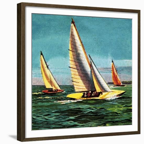 Sailing Boats-McConnell-Framed Giclee Print