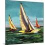 Sailing Boats-McConnell-Mounted Giclee Print