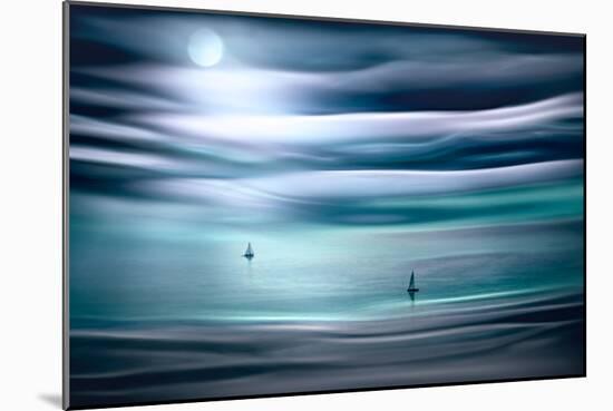 Sailing by Moonlight-Ursula Abresch-Mounted Photographic Print