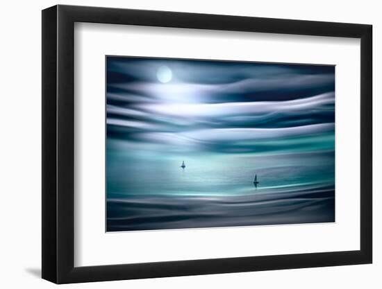 Sailing by Moonlight-Ursula Abresch-Framed Premium Photographic Print