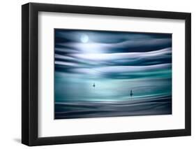 Sailing by Moonlight-Ursula Abresch-Framed Premium Photographic Print