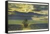 Sailing by Moonlight-null-Framed Stretched Canvas