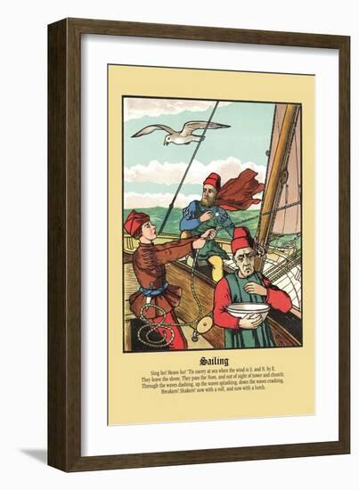 Sailing, c.1873-J.e. Rogers-Framed Art Print