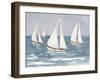 Sailing Calm Waters I-Julie DeRice-Framed Art Print