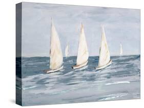 Sailing Calm Waters  II-Julie DeRice-Stretched Canvas