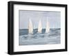 Sailing Calm Waters  II-Julie DeRice-Framed Art Print