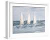 Sailing Calm Waters  II-Julie DeRice-Framed Art Print