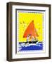 Sailing - Child Life-Janet Laura Scott-Framed Giclee Print