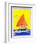 Sailing - Child Life-Janet Laura Scott-Framed Giclee Print