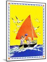 Sailing - Child Life-Janet Laura Scott-Mounted Giclee Print