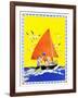 Sailing - Child Life-Janet Laura Scott-Framed Giclee Print