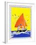 Sailing - Child Life-Janet Laura Scott-Framed Giclee Print